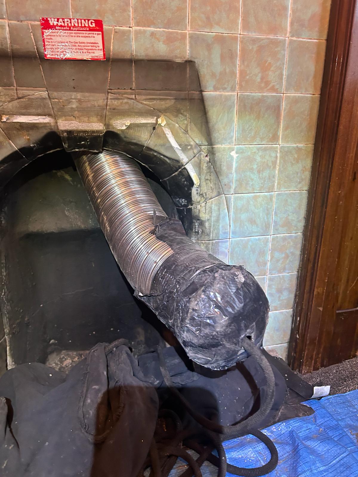 New Flue Liner in Pensby - Wilsons Chimney Specialist