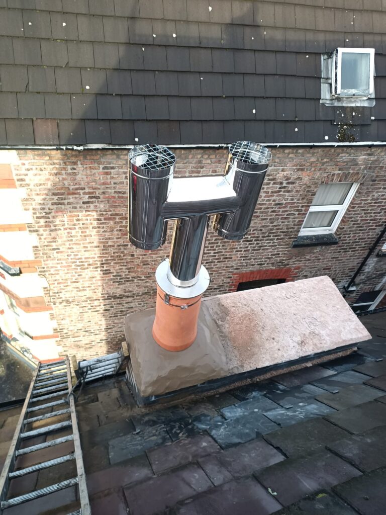 widnes frodsham halton chimney sweep flue liner